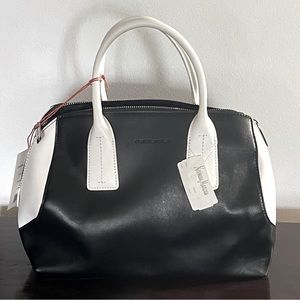 Charles Jourdan Dacey Bag - Black and White